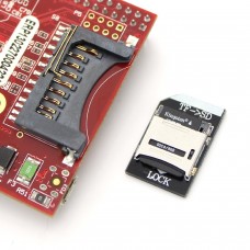 Low Profile SD Card Adapter for Raspberry Pi